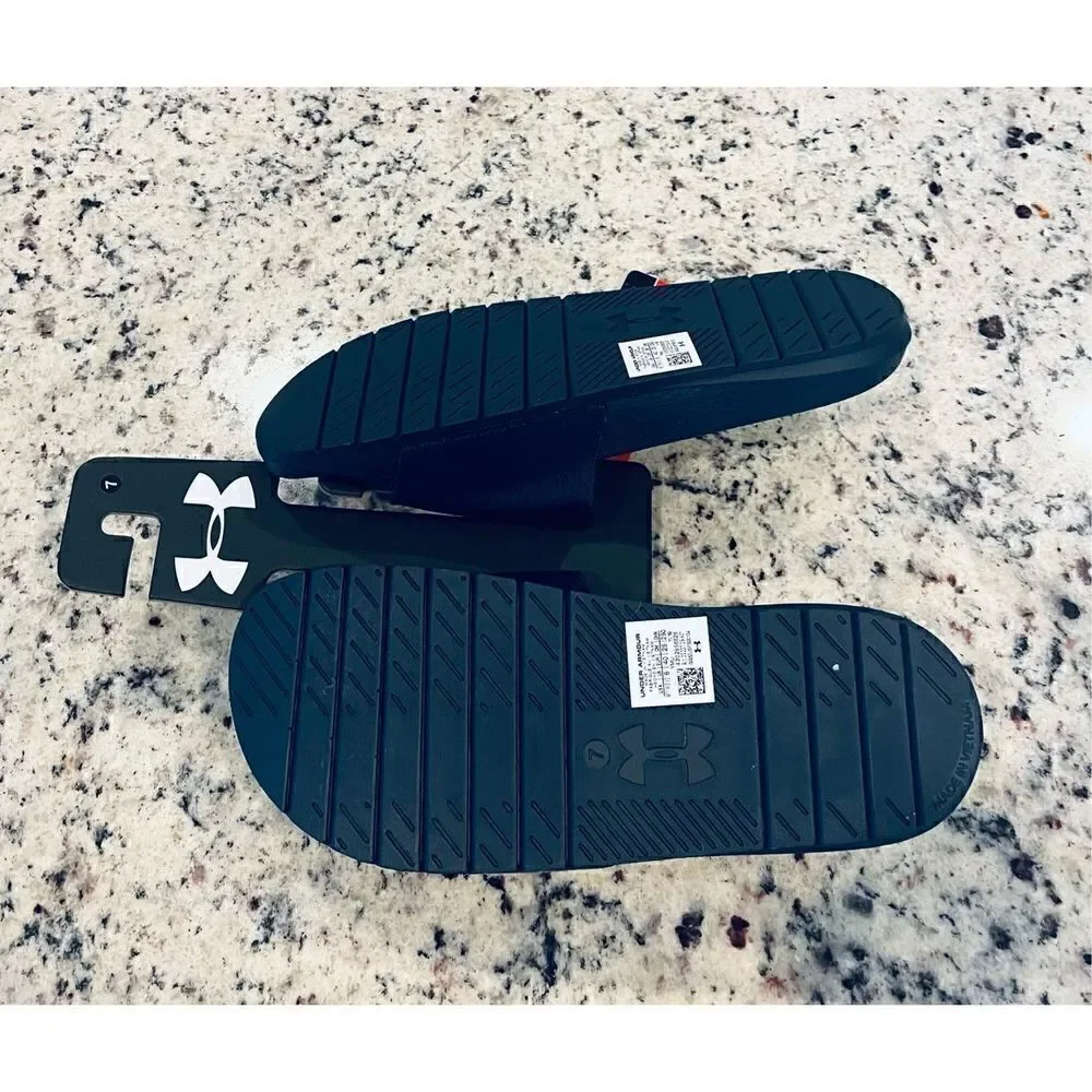Under Armour Core Remix Canvas Slide Sandal